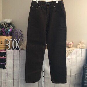 La Masini sz 31 / 30 Denim Jeans 100% Cotton Brown